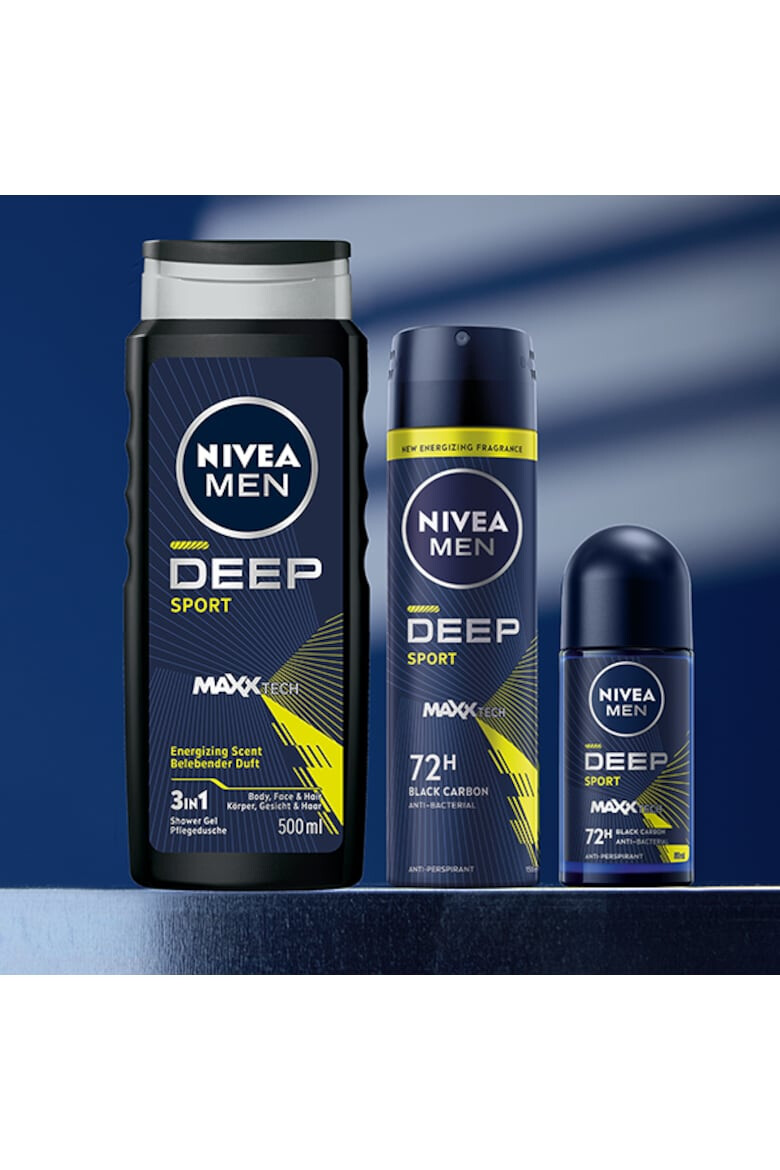 Nivea Men Gel de dus Deep Sport cu formula Maxxtech 500 ml - Pled.ro