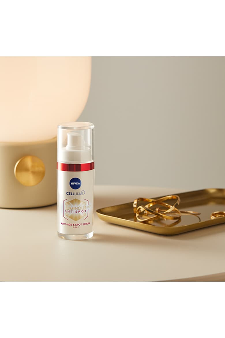 Nivea Pachet: Serum tratament antirid Luminous 30 ml + Crema de maini Luminous 50 ml - Pled.ro