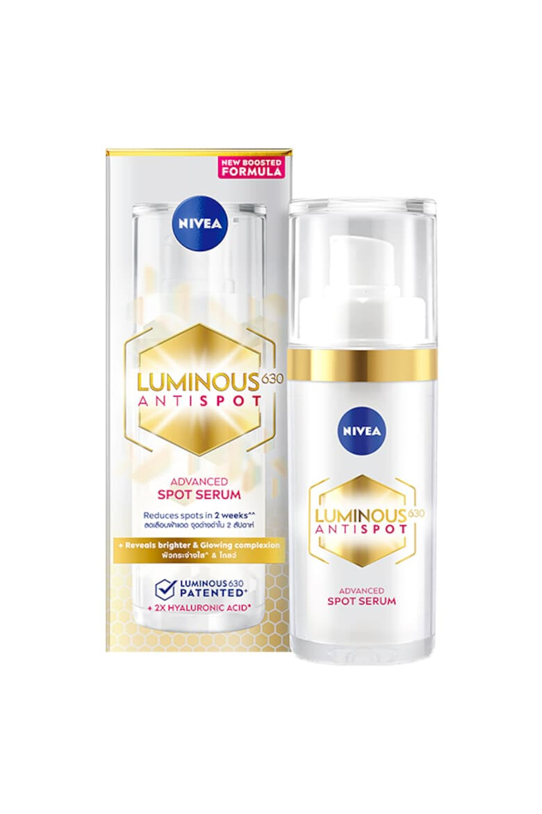 Nivea Pachet: Serum Tratament Luminous 30 ml + Crema de maini luminous 50 ml - Pled.ro