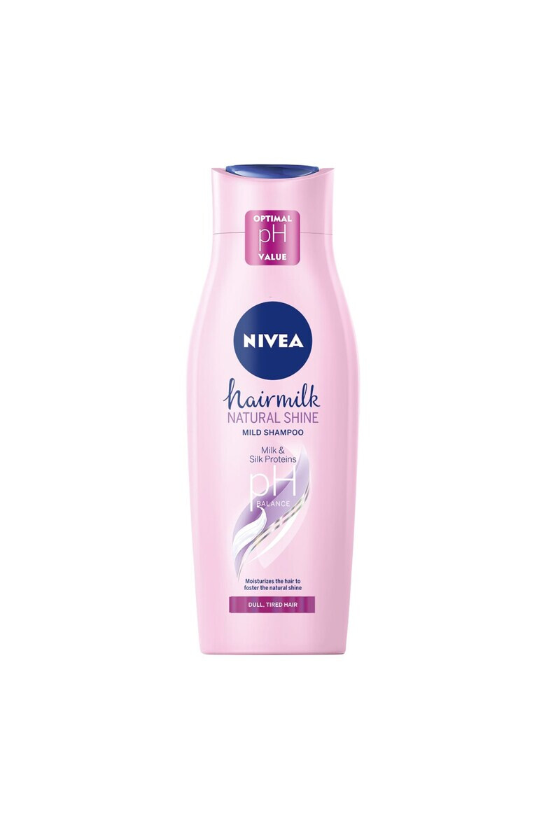 Nivea Sampon Hairmilk Shine pentru par lipsit de vitalitate 400 ml - Pled.ro