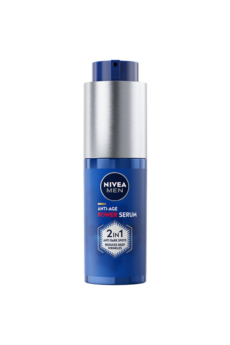 Nivea Men Serum Anti-Age Power 2in1 cu Acid Hialuronic si Luminous 630 30 ml - Pled.ro