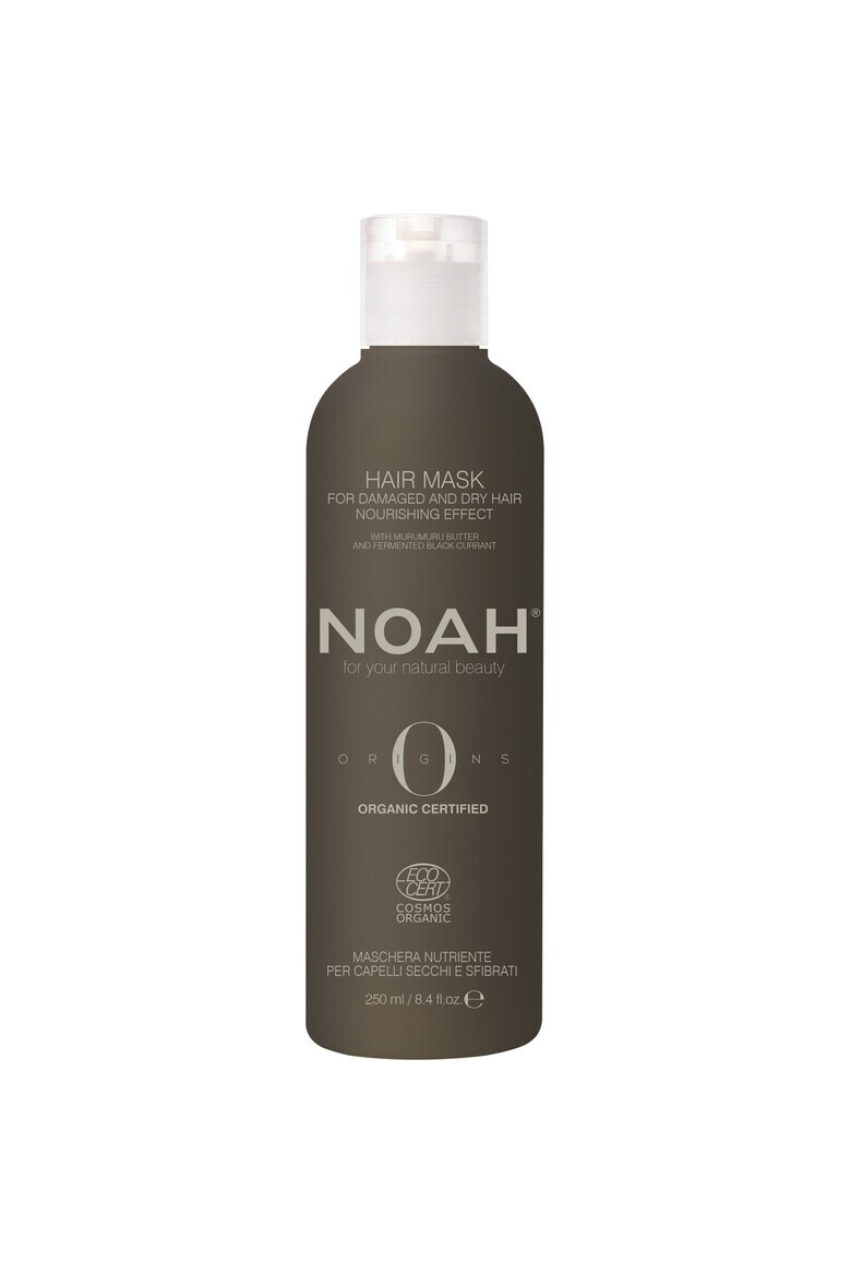 NOAH Masca BIO nutritiva cu unt de Murumuru pentru parul foarte uscat si deteriorat 250 ml - Pled.ro