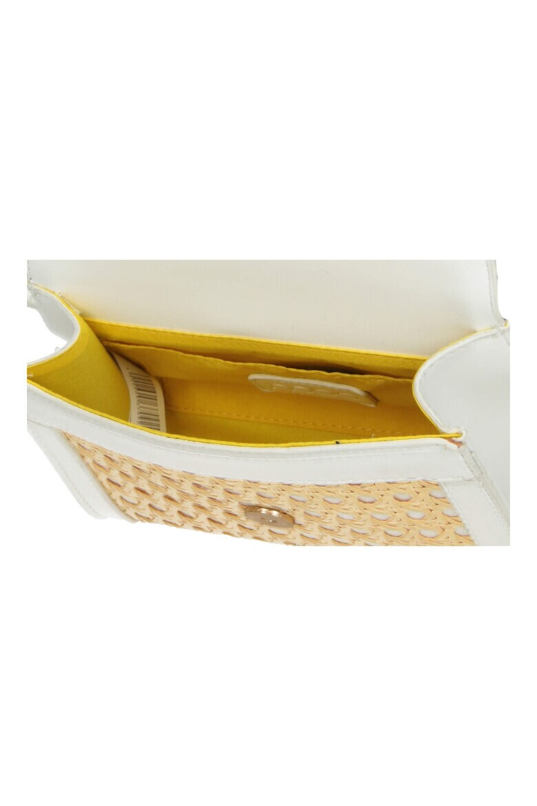 Nobo Geanta De Mana Pentru Femei NBAG-K1450-C000 19x9x5cm Piele ecologica Alb - Pled.ro