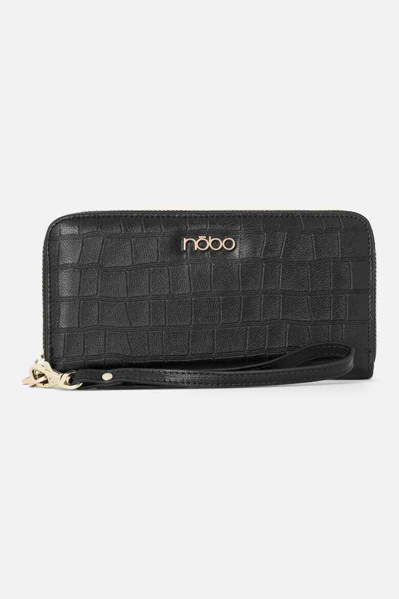 Nobo Portofoliu Npur-Lr0051-C020 Mare Croco Negru - Pled.ro