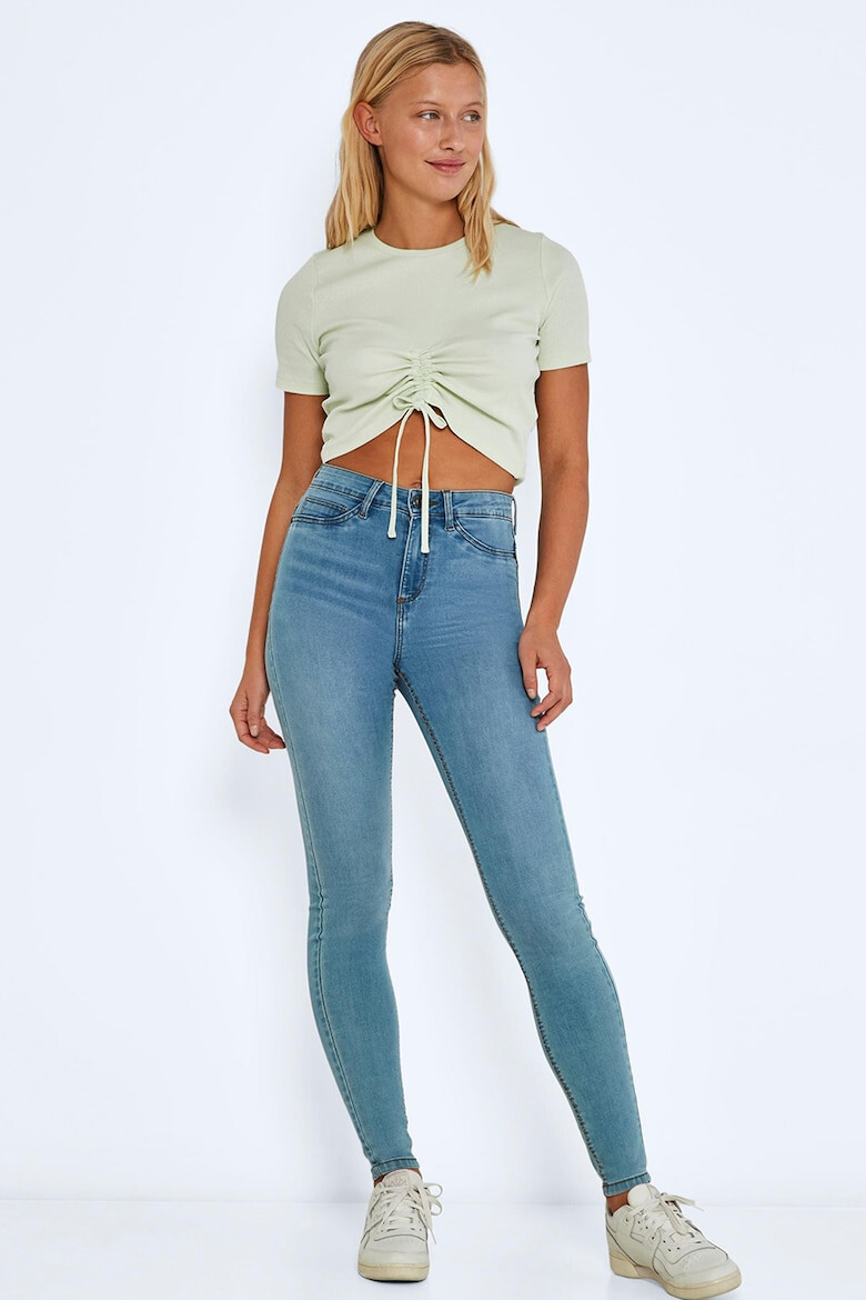 Noisy May Blugi skinny cu talie inalta - Pled.ro