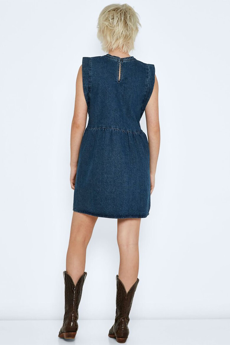 Noisy May Rochie din denim cu volane - Pled.ro