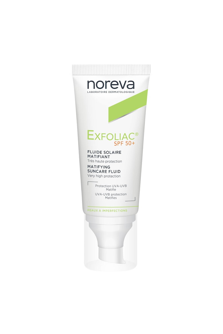 Noreva Fluid matifiant protector SPF 50+ Exfoliac 40 ml - Pled.ro