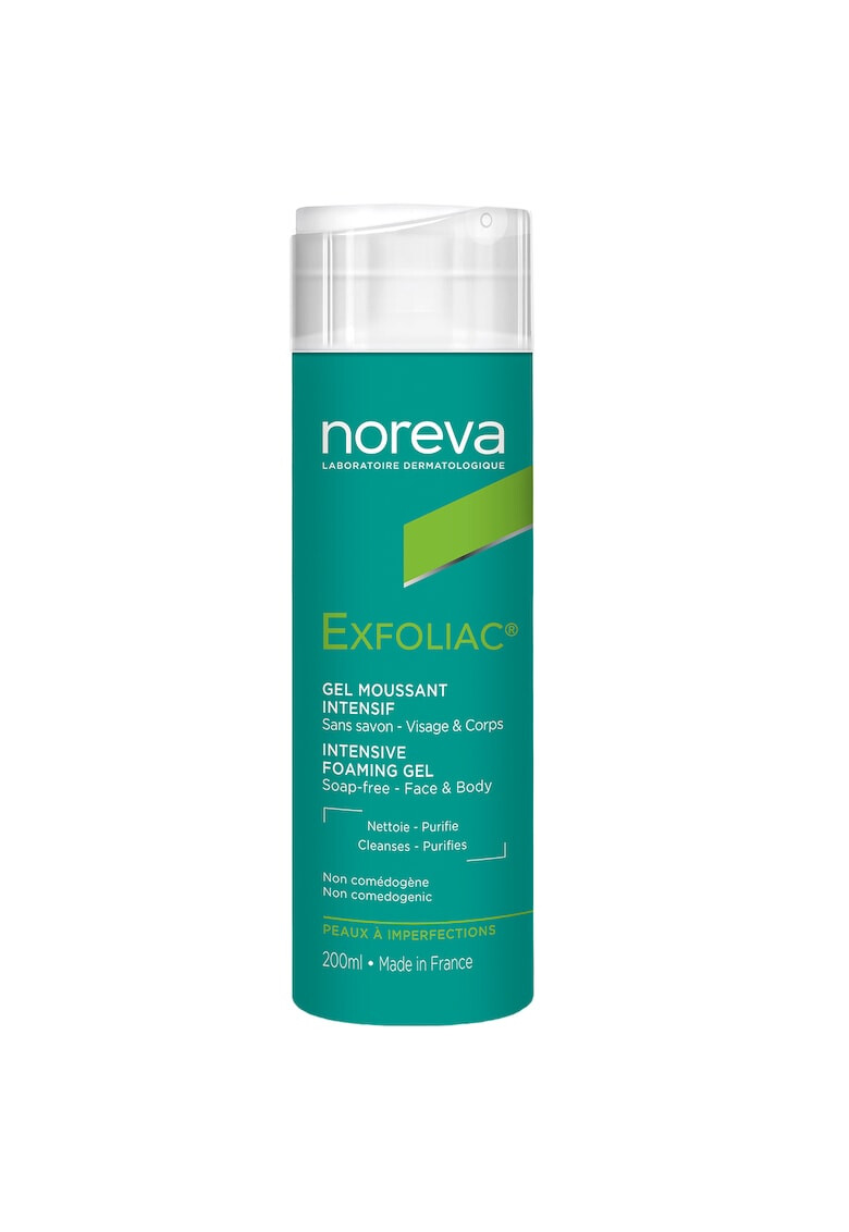 Noreva Gel spumant Exfoliac pentru fata si corp 200 ml - Pled.ro