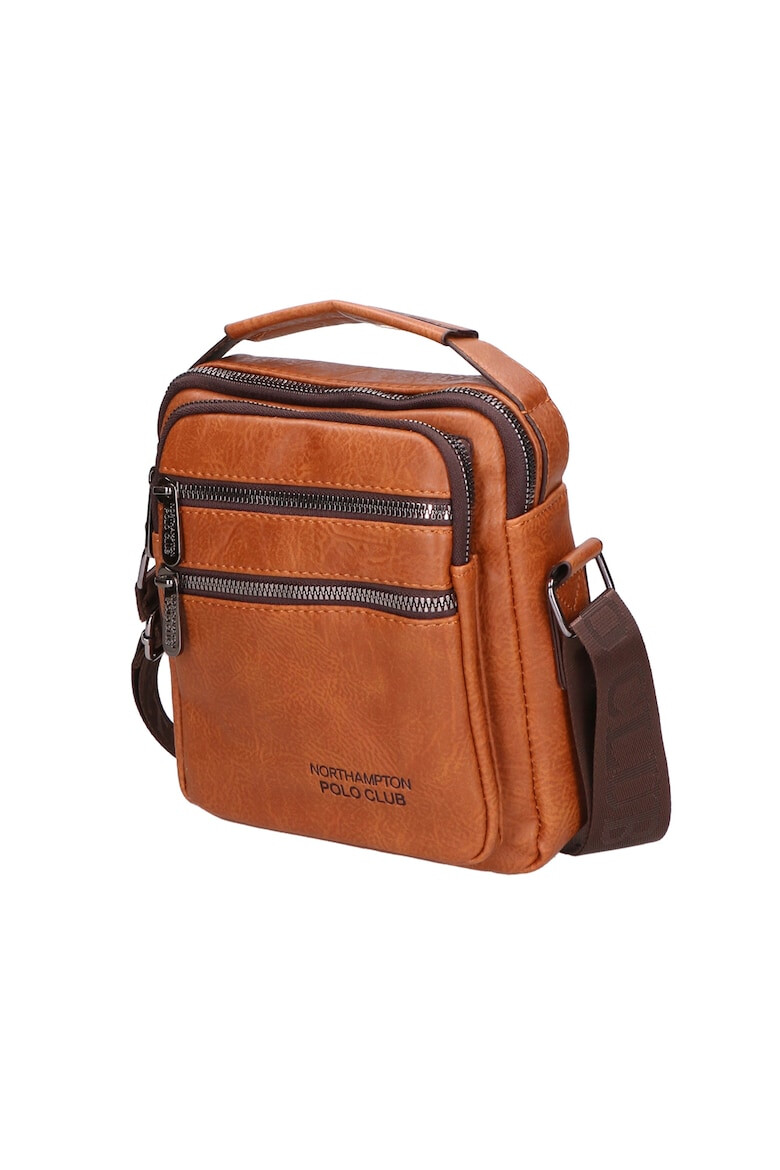 Northampton Polo Club Geanta crossbody de piele ecologica cu bareta logo - Pled.ro