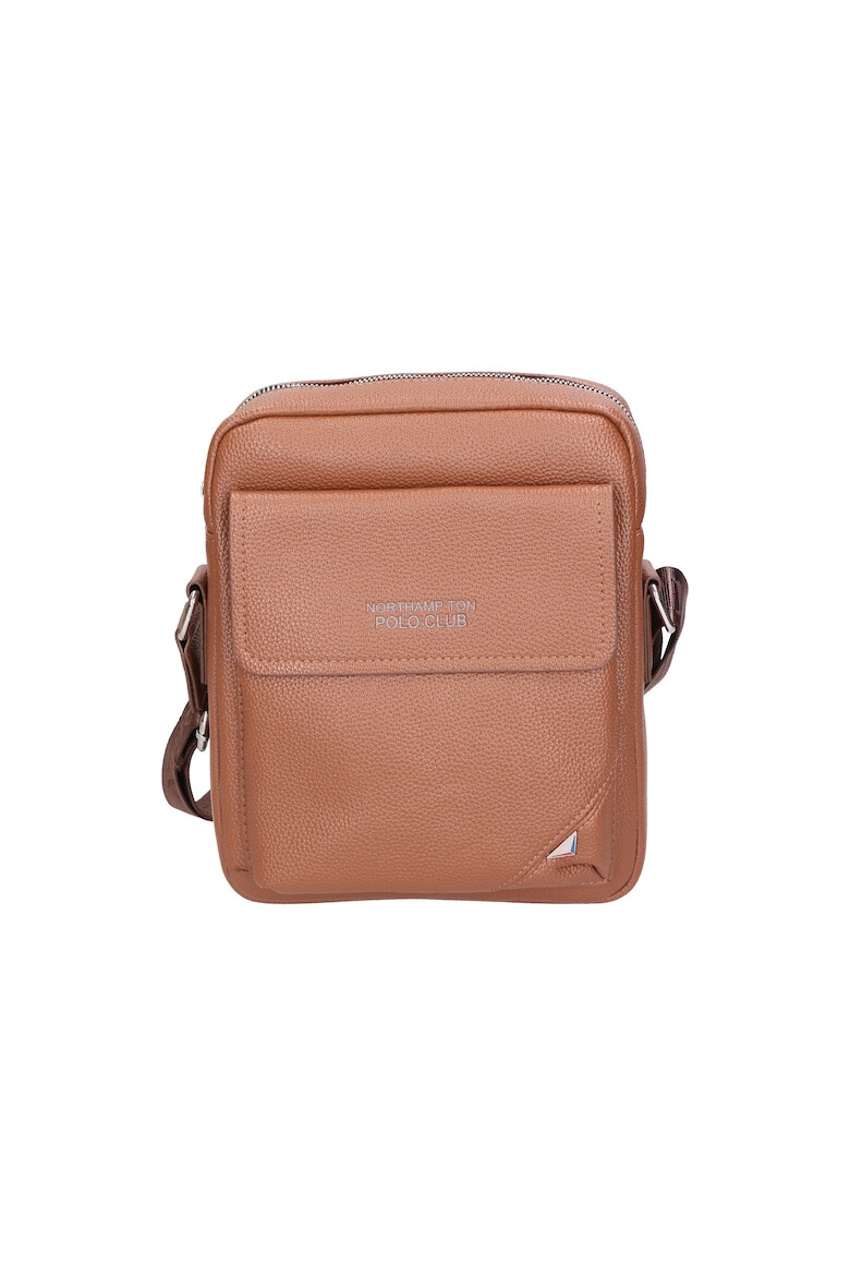 Northampton Polo Club Geanta crossbody de piele ecologica cu buzunar cu clapa 24505 - Pled.ro