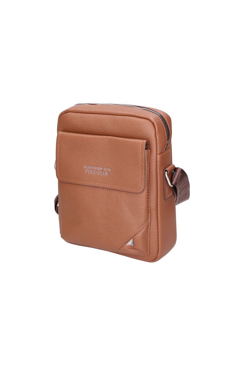 Northampton Polo Club Geanta crossbody de piele ecologica cu buzunar cu clapa 24505 - Pled.ro