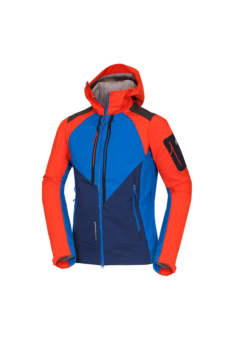 NORTHFINDER Jacheta softshell cu gluga pentru trekking Barrett - Pled.ro