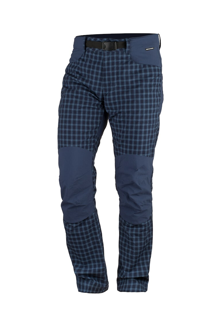 NORTHFINDER Pantaloni cu model in carouri pentru drumetii Blinster - Pled.ro