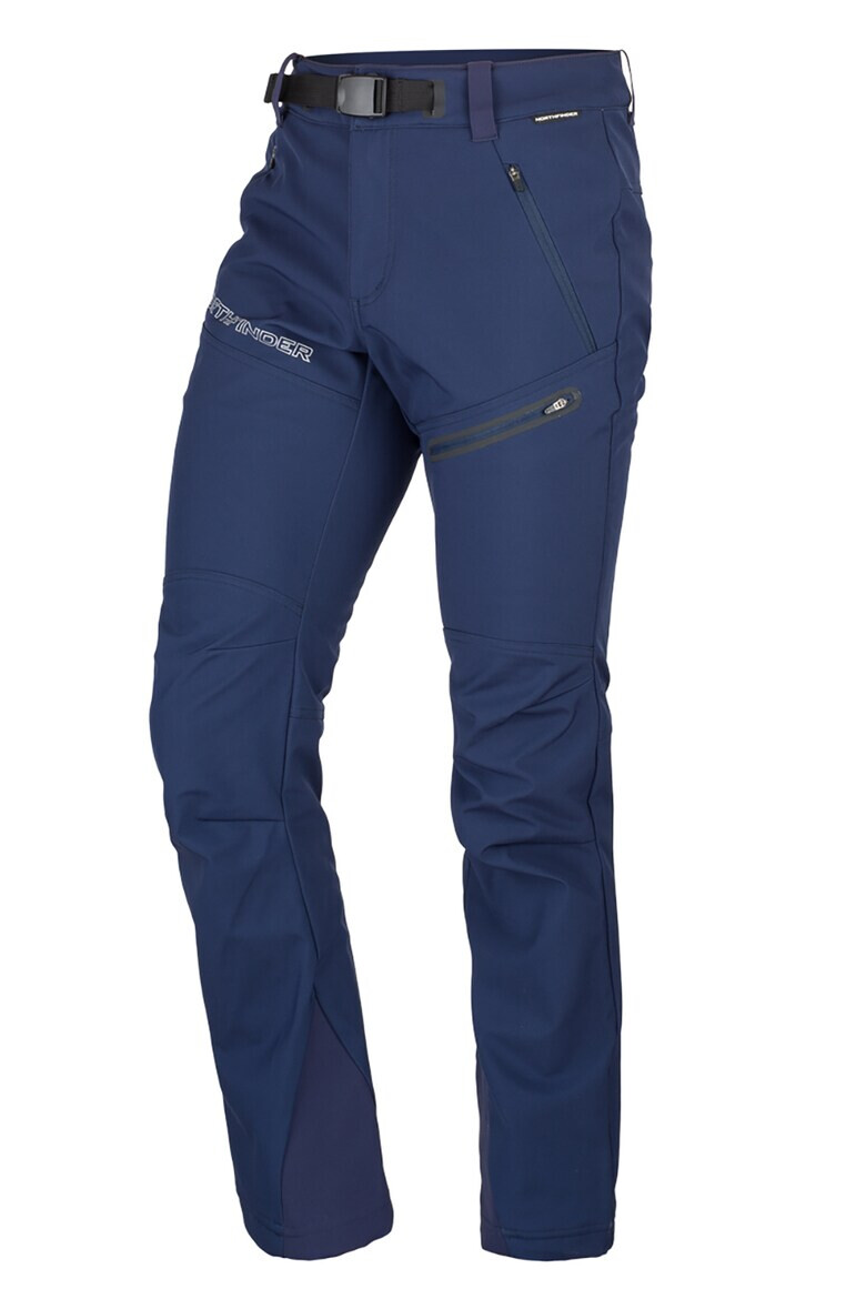 NORTHFINDER Pantaloni regular fit cu buzunare cu fermoar pentru trekking Atlas - Pled.ro