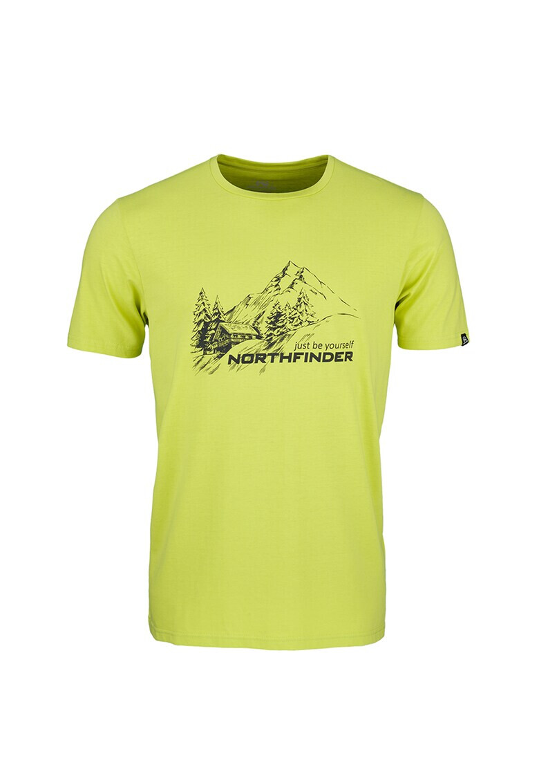 NORTHFINDER Tricou cu imprimeu pentru fitness Shane - Pled.ro