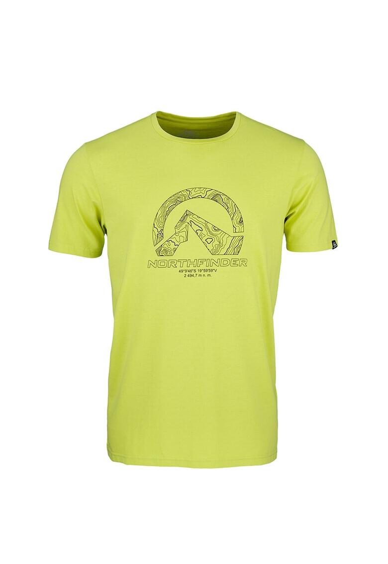 NORTHFINDER Tricou cu logo pentru trekking Brice - Pled.ro