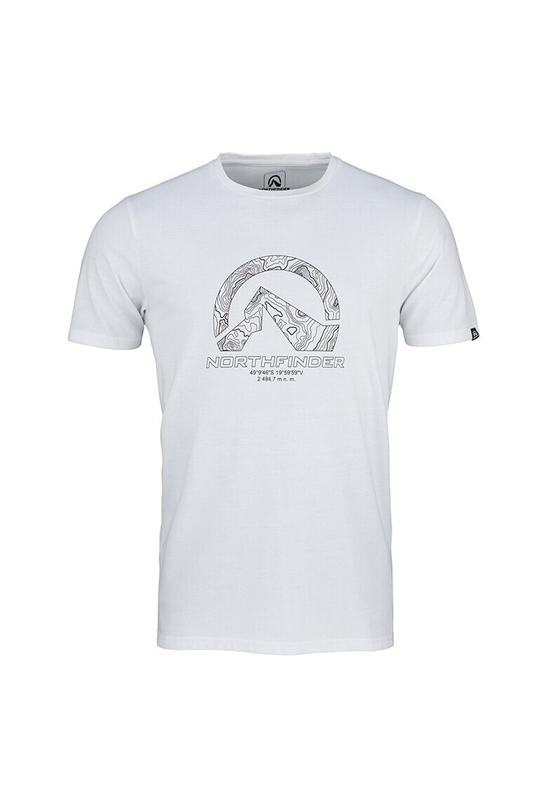 NORTHFINDER Tricou cu logo pentru trekking Brice - Pled.ro