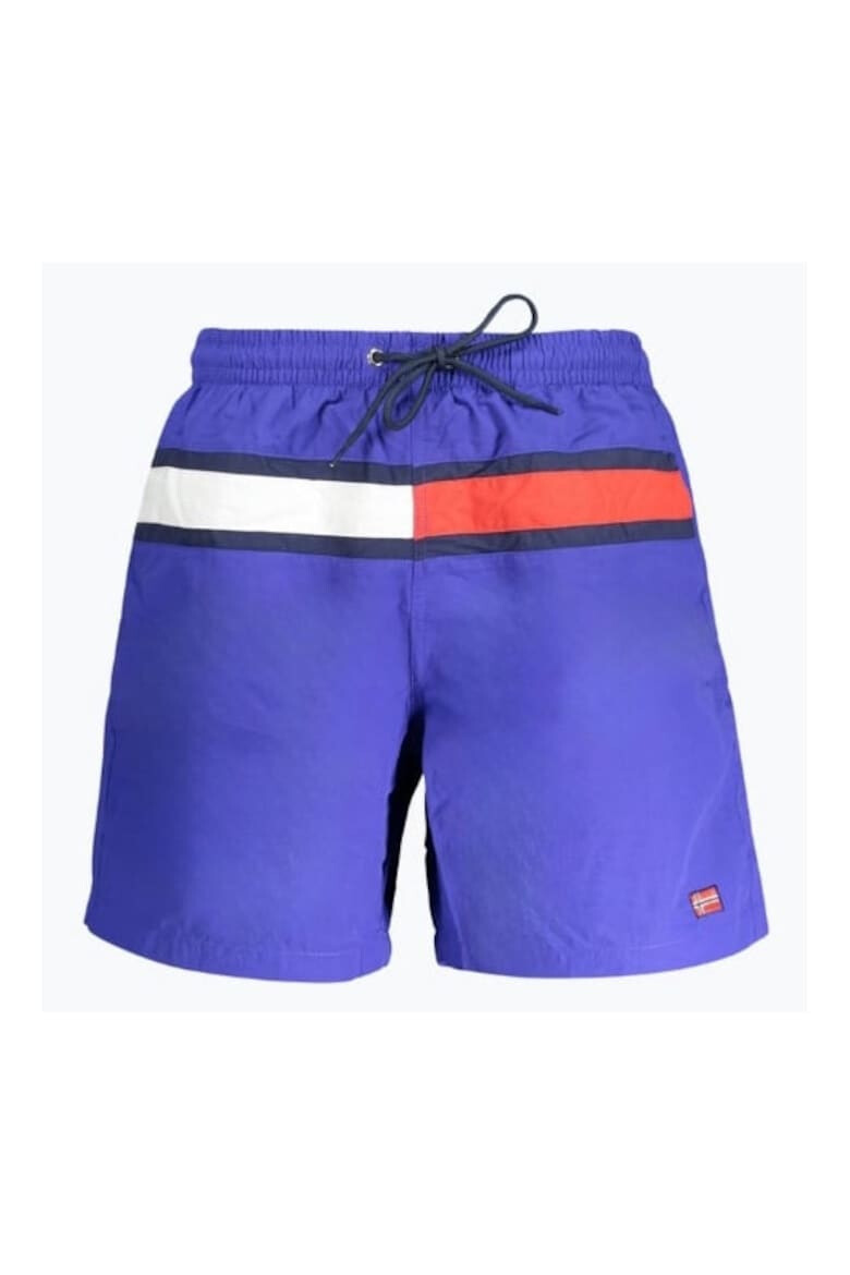 Norway Pantaloni scurti barbati pentru inot cu logo si croiala Regular fit Albastru - Pled.ro