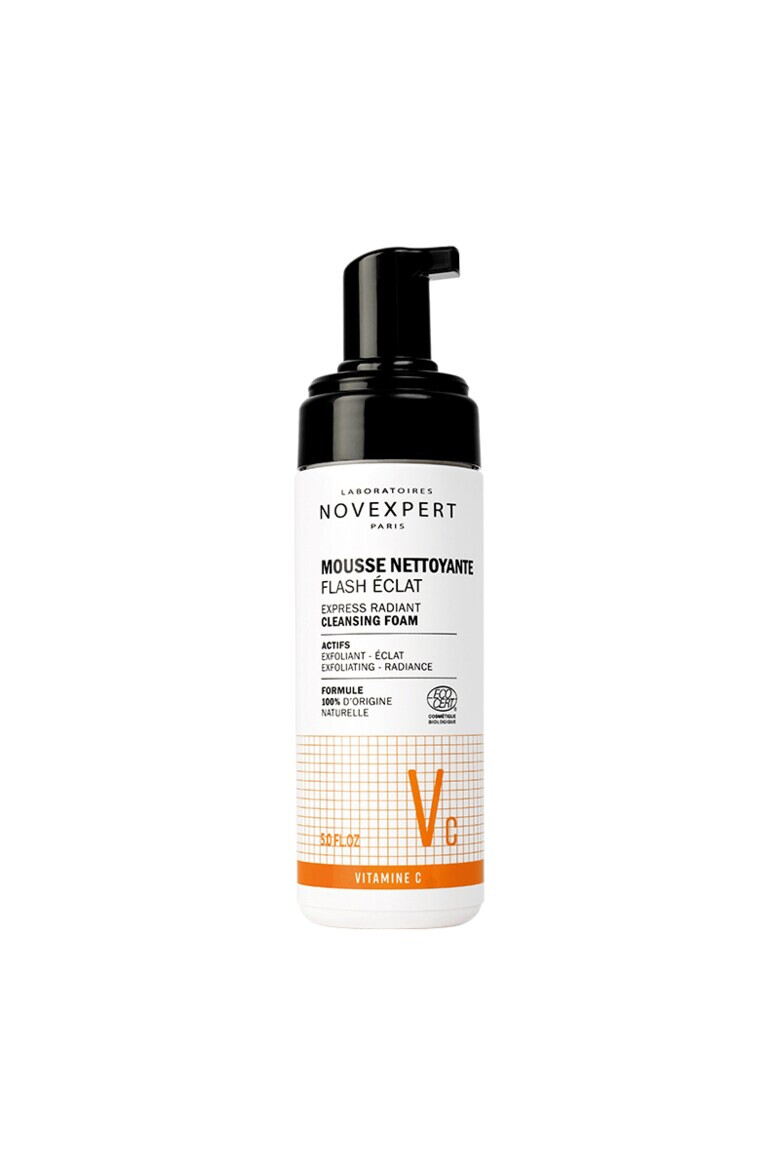 Novexpert Spuma pentru curatare Express Radiant Vitamina C 150 ml - Pled.ro