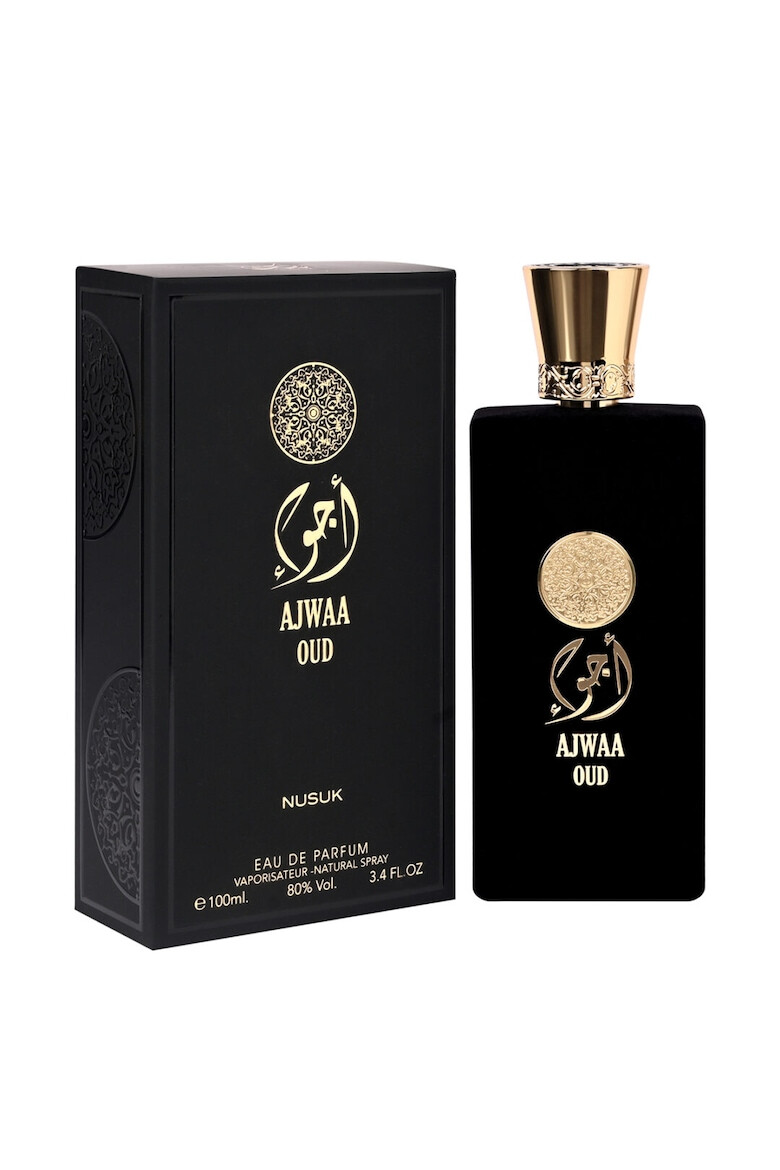 NUSUK Apa de Parfum Ajwaa Oud Black Barbati 100ml - Pled.ro