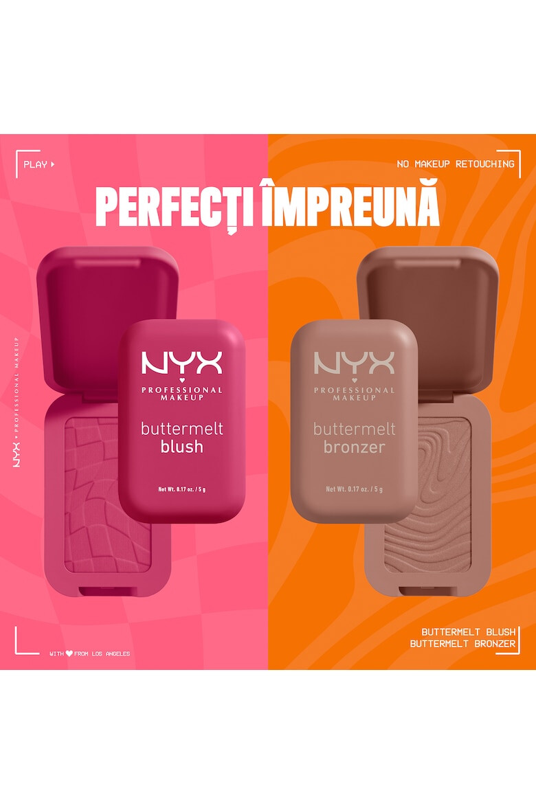 NYX Professional Makeup Fard de obraz NYX PM Buttermelt Blush - Pled.ro