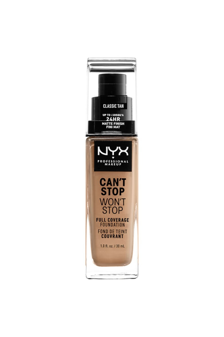 NYX Professional Makeup Fond de ten NYX PM Can't Stop Won't Stop 30 ml - Pled.ro