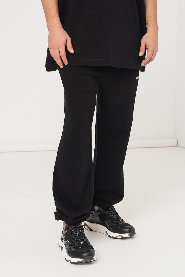 OFF-WHITE Pantaloni sport slim fit Helvetica - Pled.ro