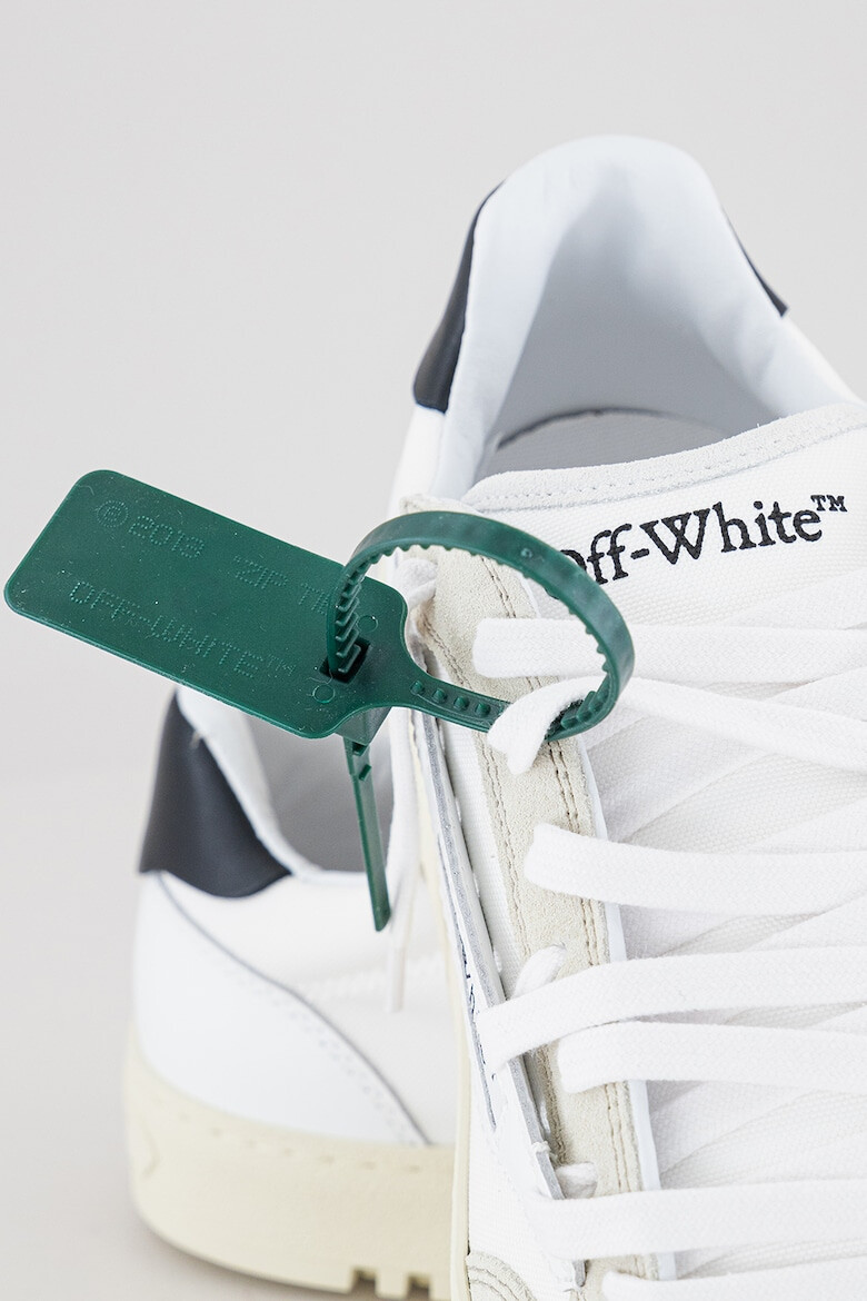 OFF-WHITE Pantofi sport 5.0 de panza cu garnituri de piele intoarsa - Pled.ro