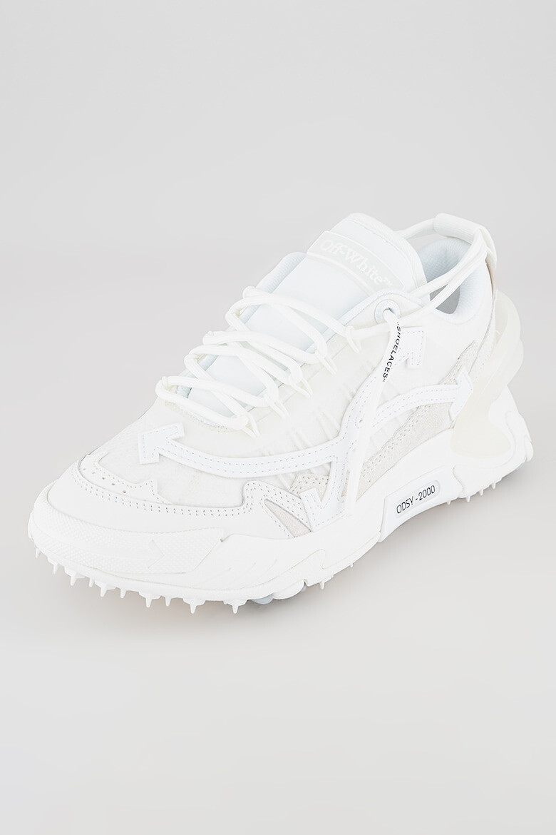 OFF-WHITE Pantofi sport cu garnituri de piele ecologica Odsy - Pled.ro