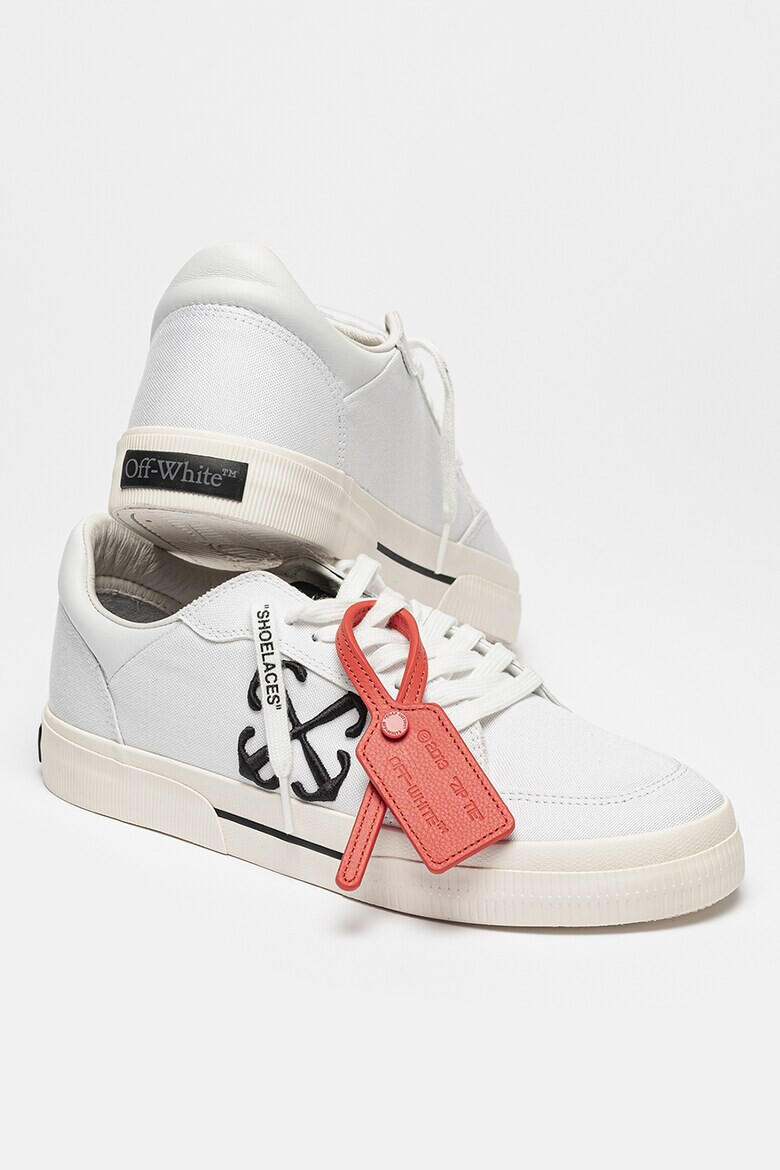 OFF-WHITE Pantofi sport de panza cu detalii logo - Pled.ro