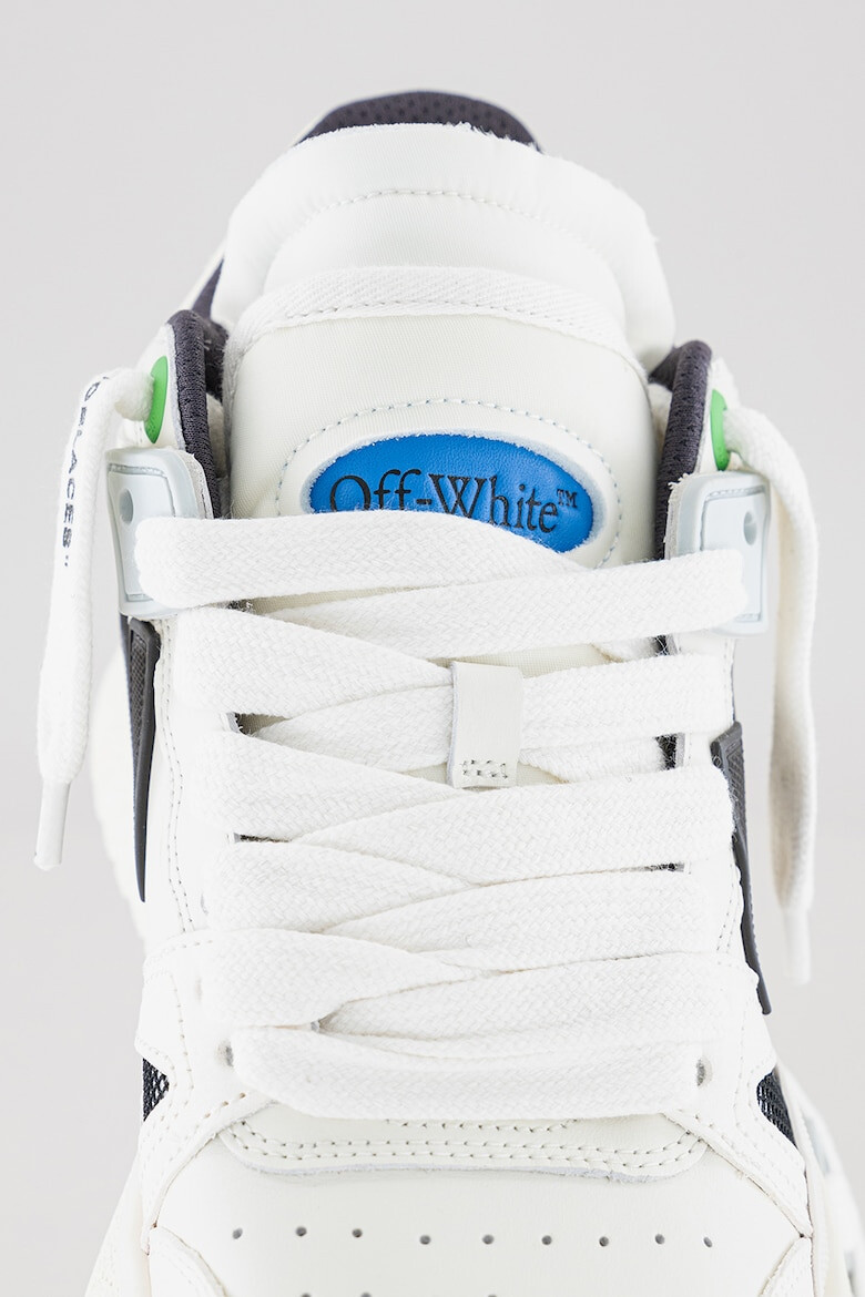 OFF-WHITE Pantofi sport de piele cu detalii contrastante Sponge - Pled.ro