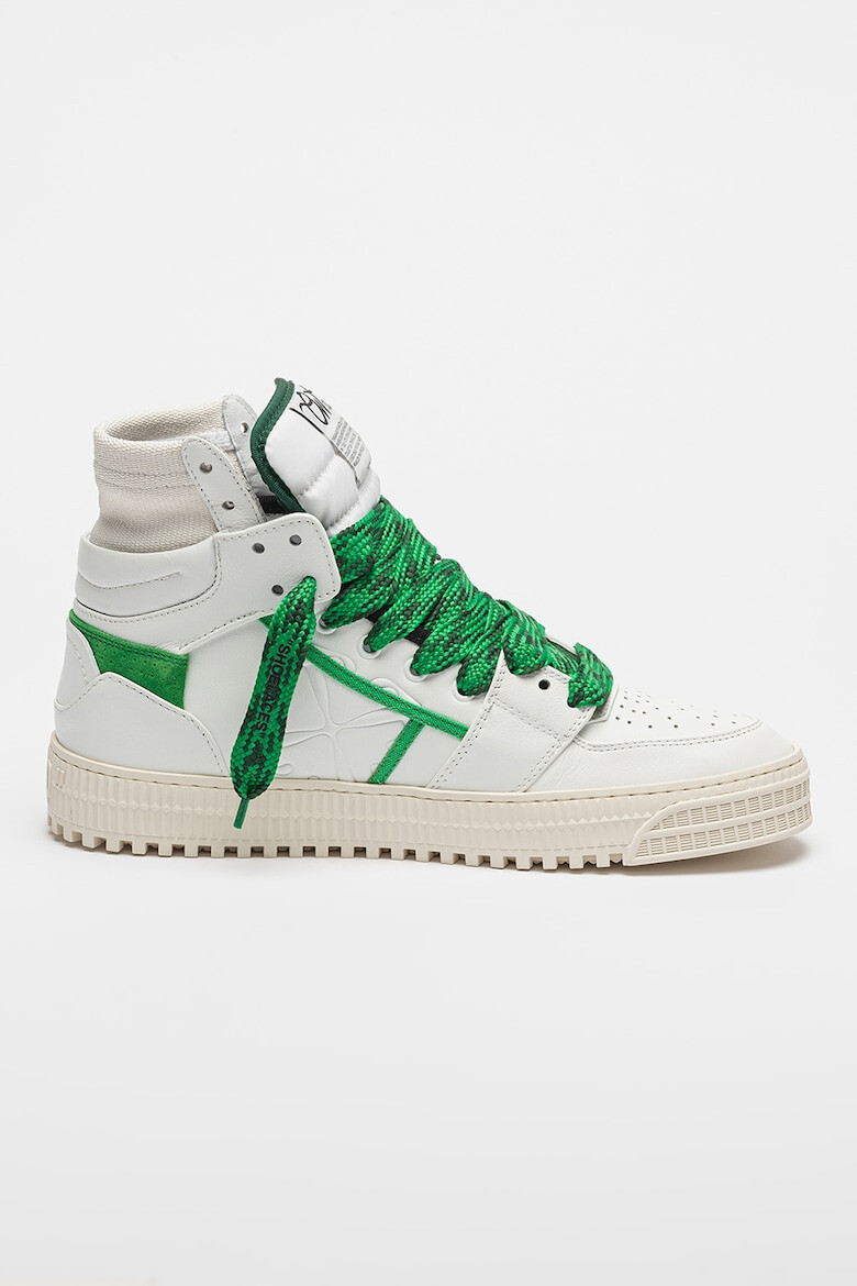 OFF-WHITE Pantofi sport de piele inalti - Pled.ro