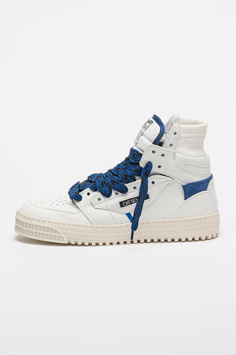 OFF-WHITE Pantofi sport de piele inalti - Pled.ro