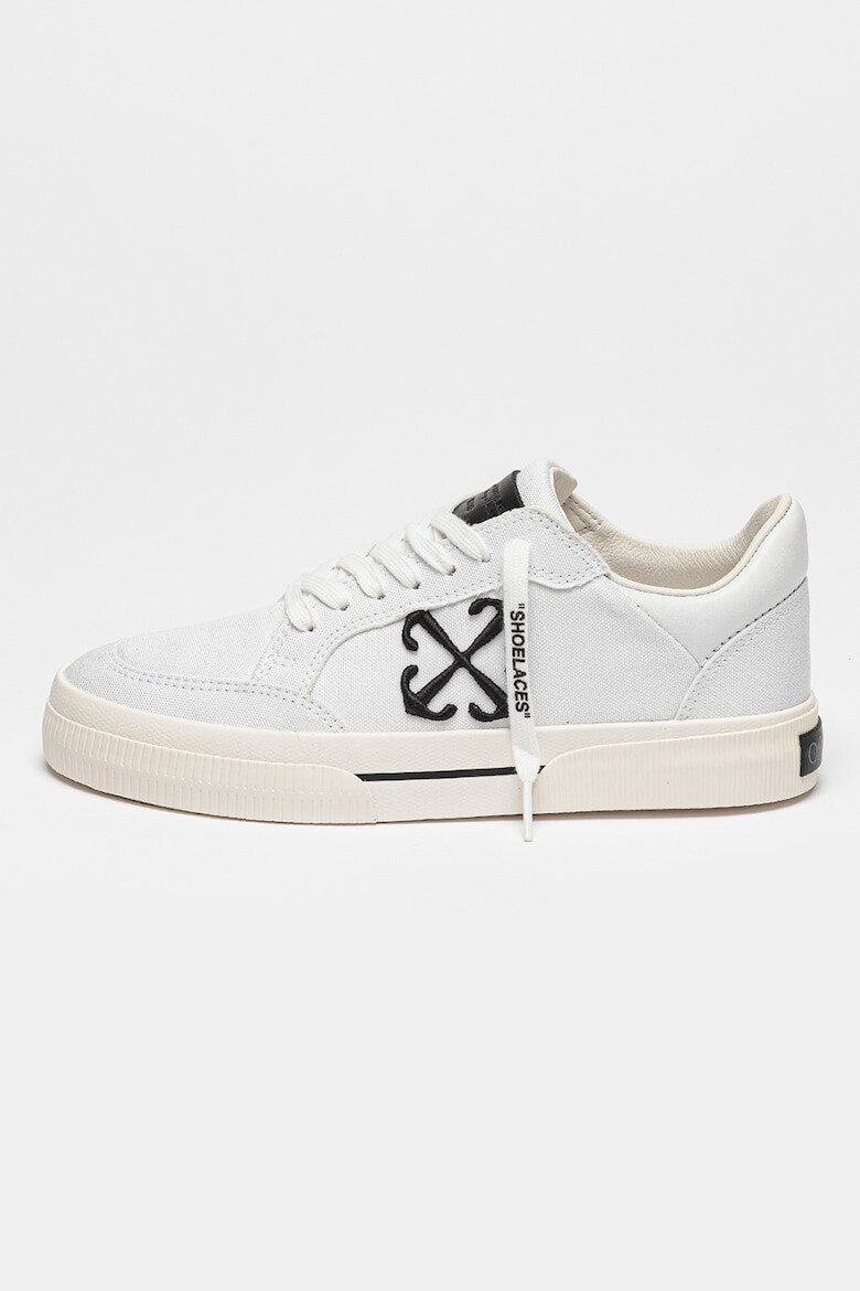 OFF-WHITE Pantofi sport din material textil cu insertii de piele - Pled.ro