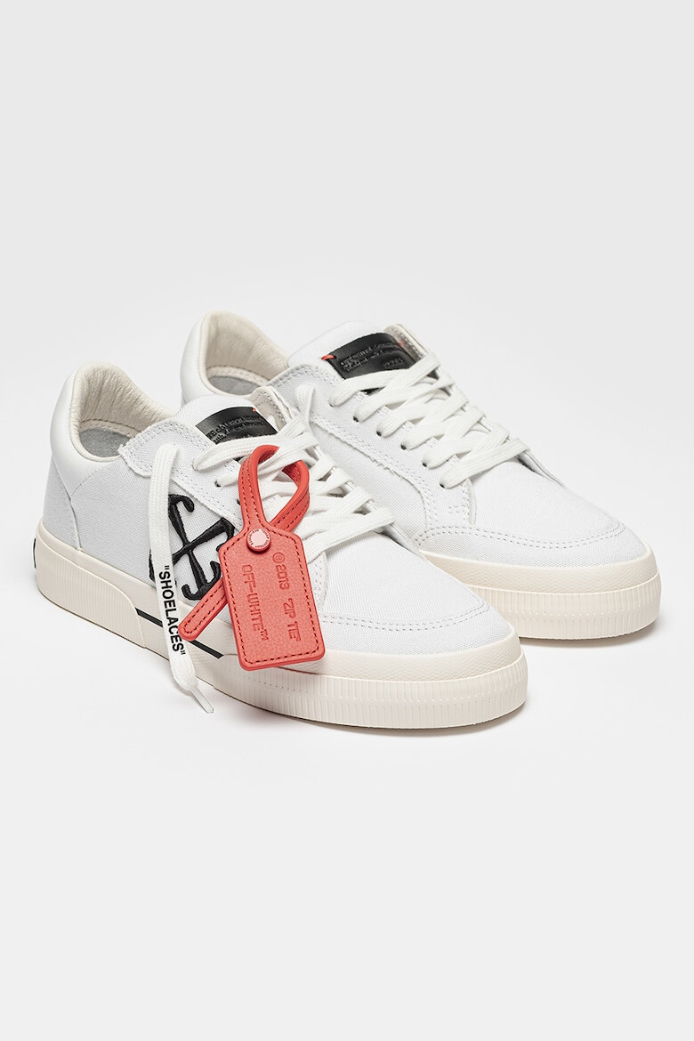 OFF-WHITE Pantofi sport din material textil cu insertii de piele - Pled.ro