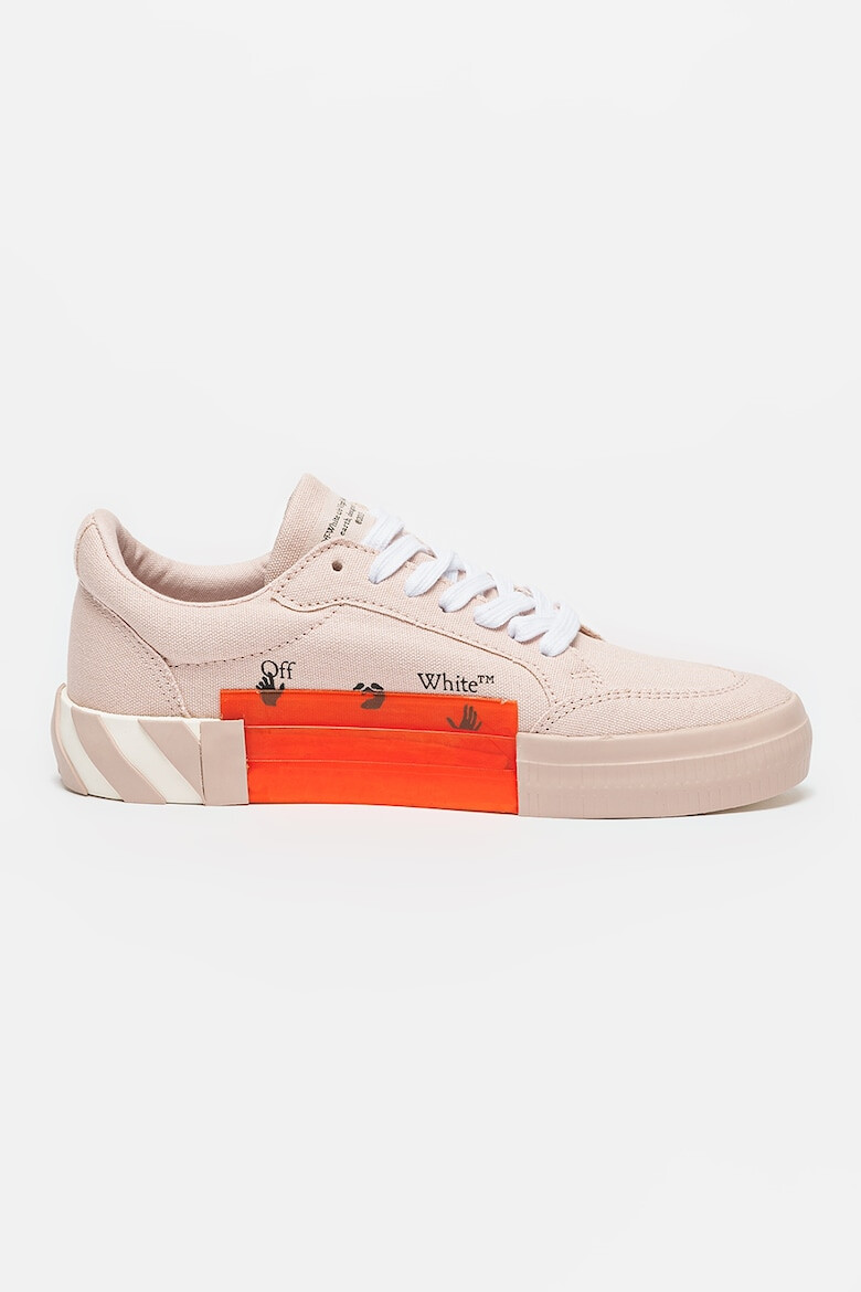 OFF-WHITE Pantofi sport din panza cu detalii contrastante - Pled.ro