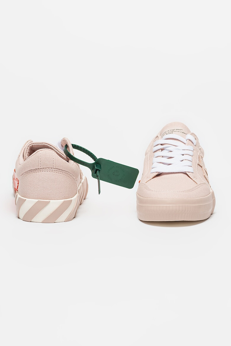 OFF-WHITE Pantofi sport din panza cu detalii contrastante - Pled.ro