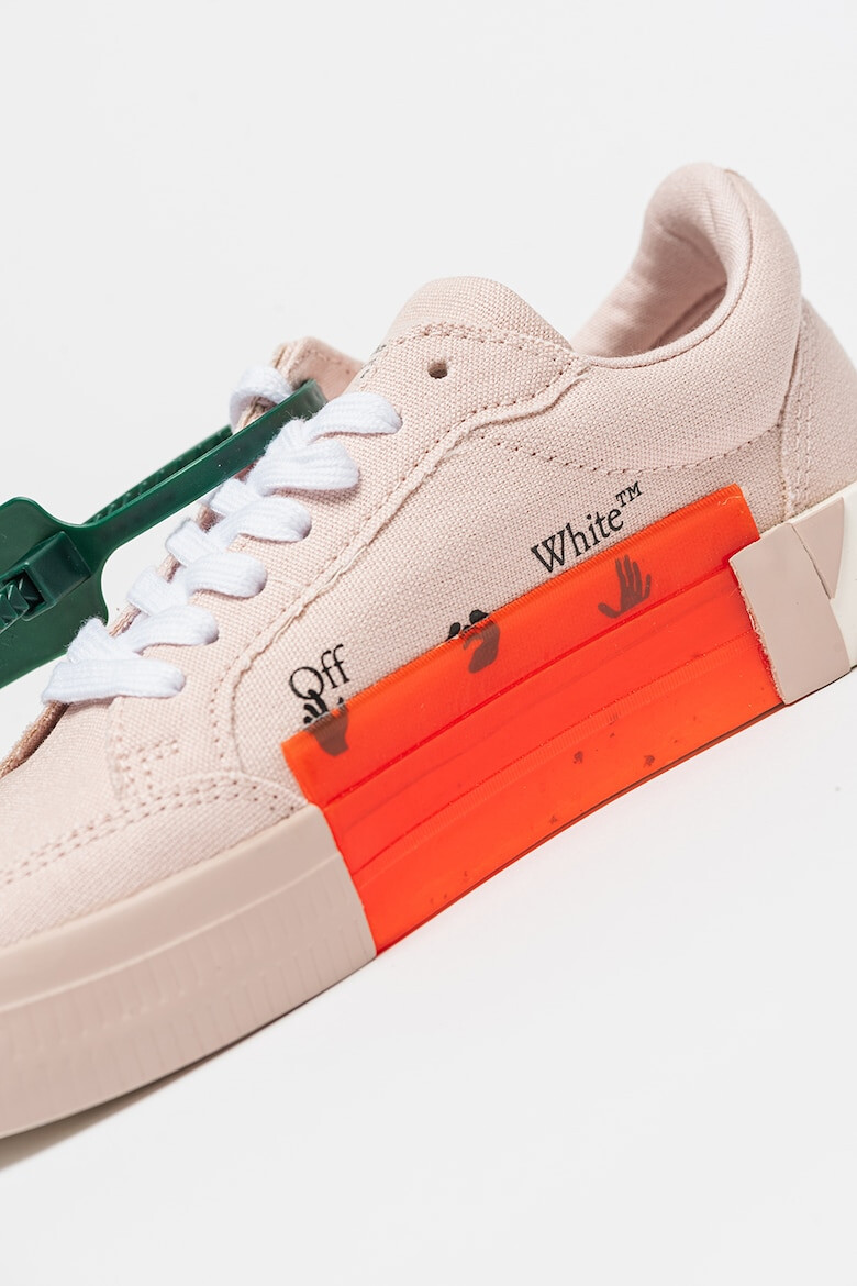 OFF-WHITE Pantofi sport din panza cu detalii contrastante - Pled.ro