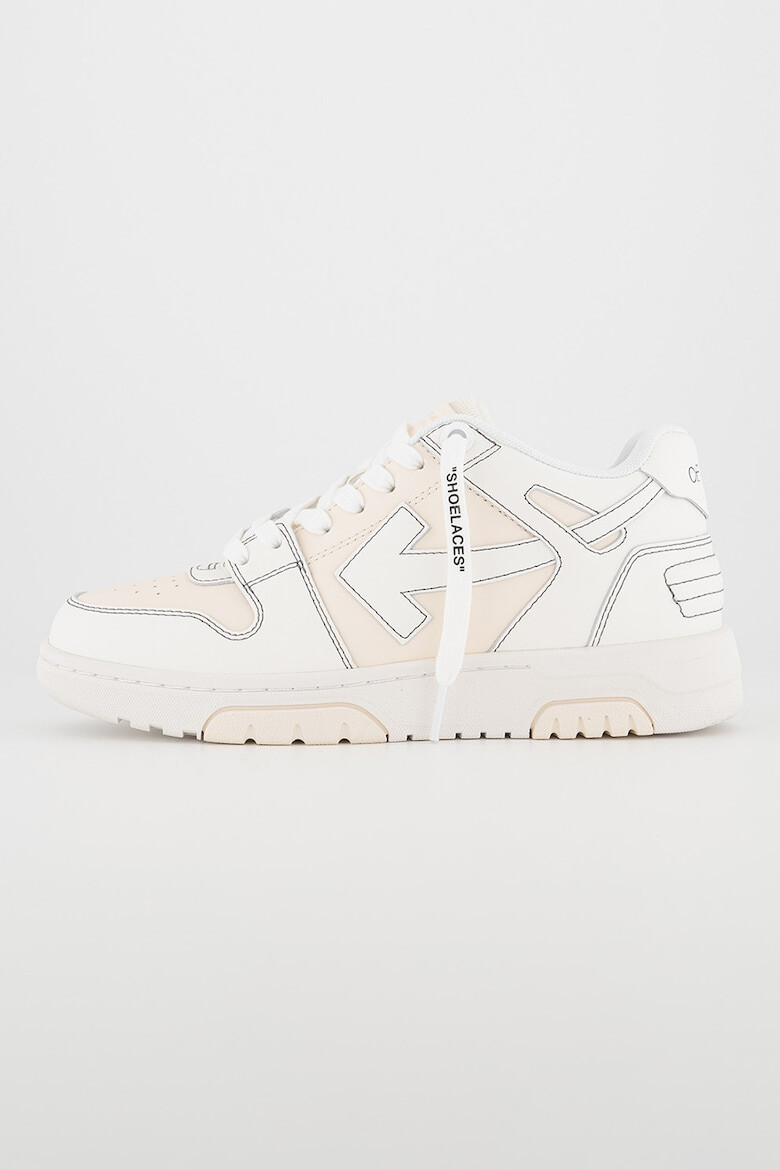 OFF-WHITE Pantofi sport din piele - Pled.ro