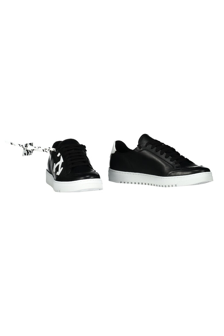 OFF-WHITE Pantofi sport din piele cu logo lateral - Pled.ro