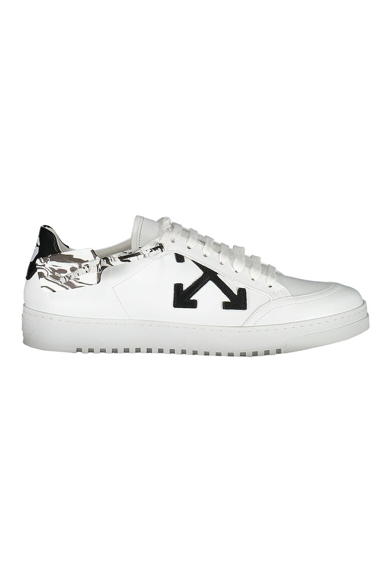 OFF-WHITE Pantofi sport din piele cu logo lateral - Pled.ro