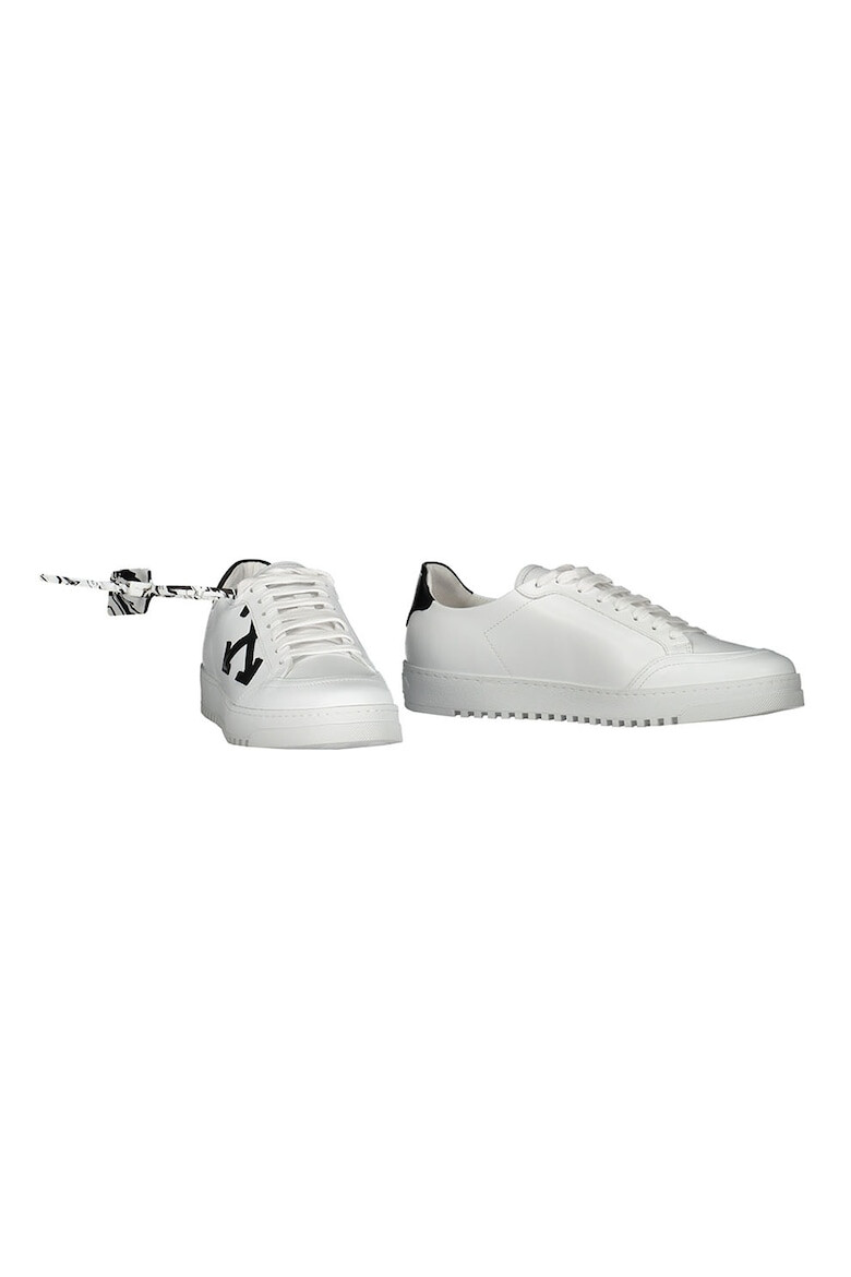 OFF-WHITE Pantofi sport din piele cu logo lateral - Pled.ro