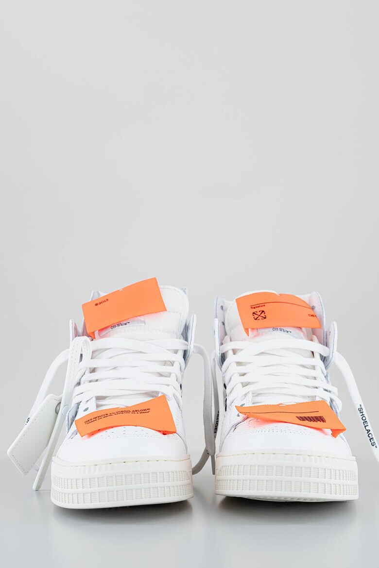 OFF-WHITE Pantofi sport inalti cu detalii contrastante - Pled.ro