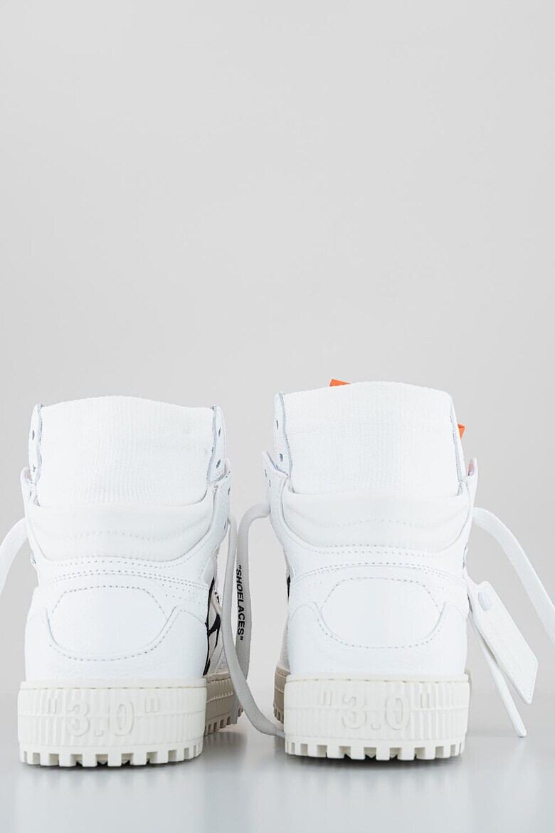 OFF-WHITE Pantofi sport inalti cu detalii contrastante - Pled.ro