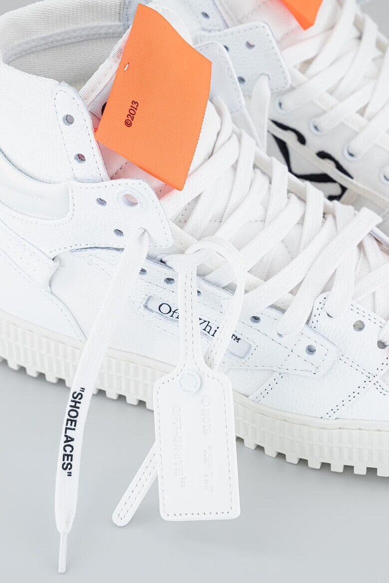 OFF-WHITE Pantofi sport inalti cu detalii contrastante - Pled.ro