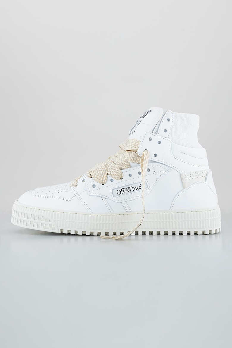 OFF-WHITE Pantofi sport inalti din piele - Pled.ro