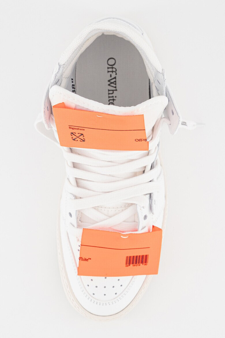 OFF-WHITE Pantofi sport inalti din piele - Pled.ro