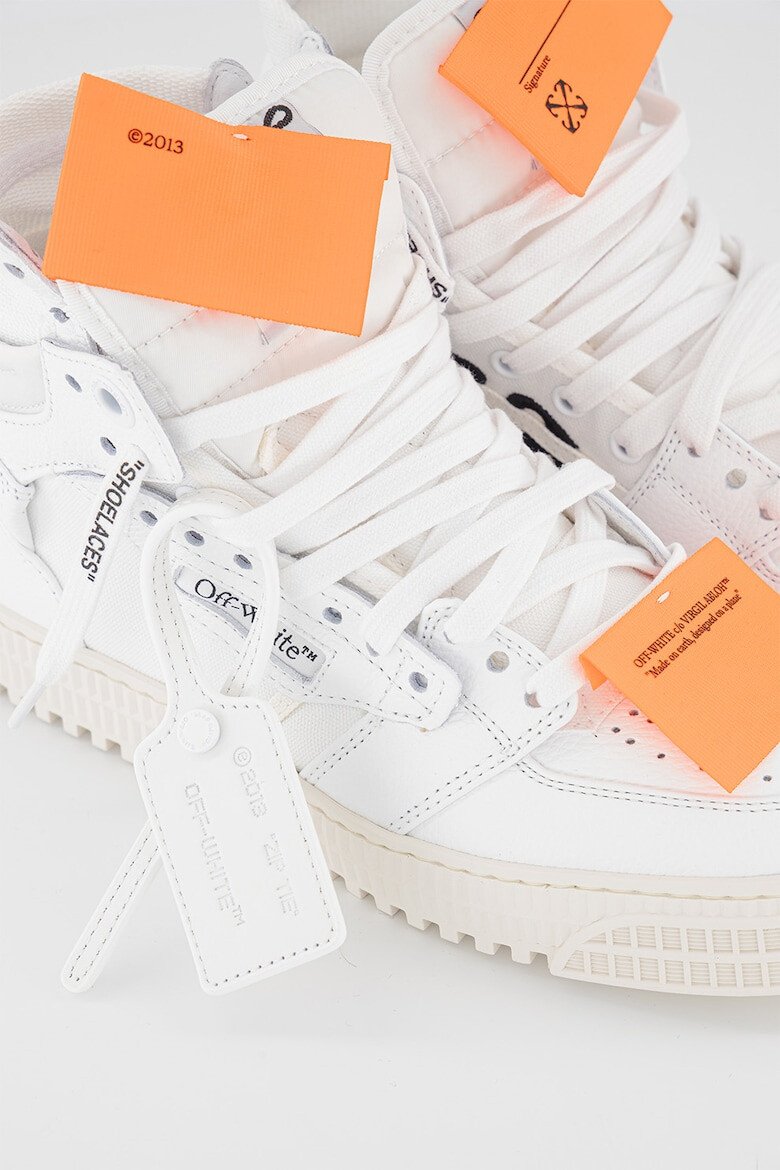 OFF-WHITE Pantofi sport inalti din piele - Pled.ro