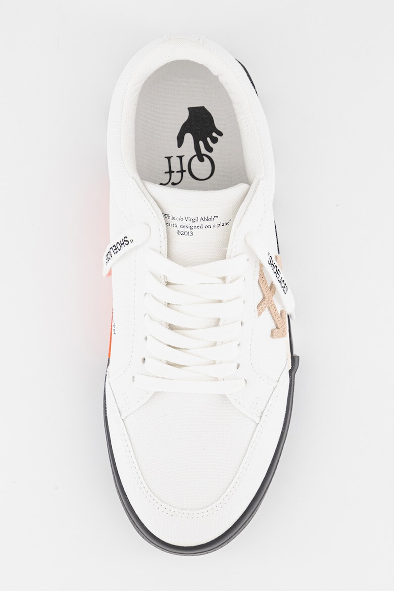 OFF-WHITE Pantofi sport low-cut cu detalii contrastante - Pled.ro