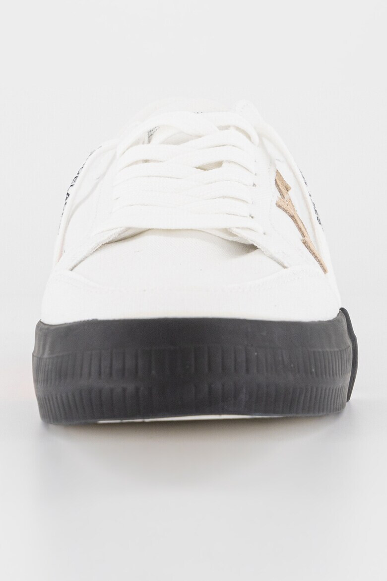 OFF-WHITE Pantofi sport low-cut cu detalii contrastante - Pled.ro